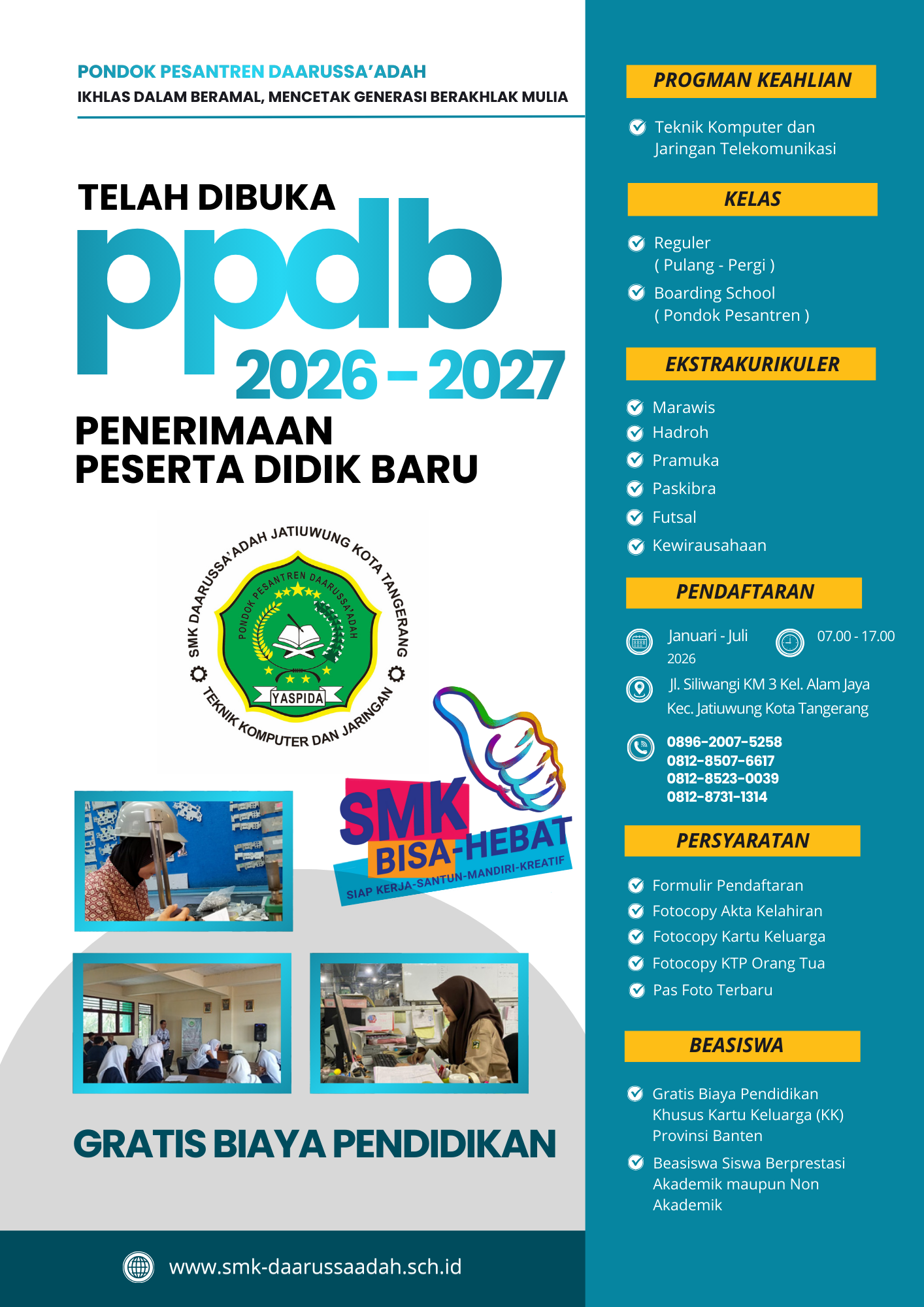 TELAH DIBUKA PPDB 2026–2027